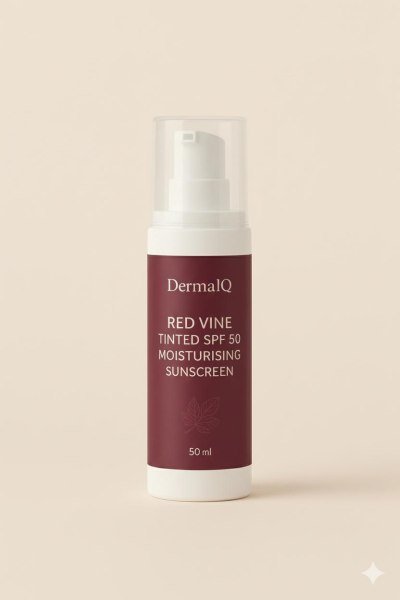 Red Vine Tinted Sunscreen   Moisturiser SPF 50 PA     